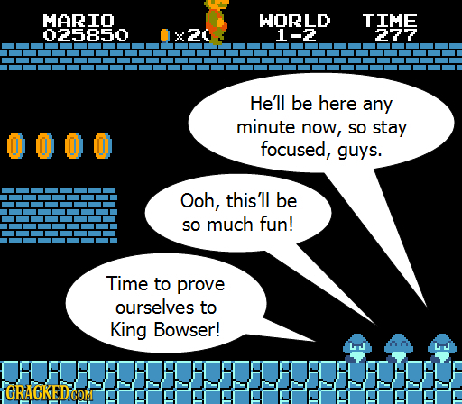 MAR Io WORLD TIME 025850 X26 1-2 277 He'll be here any minute now, so stay 0000 focused, guys. Ooh, this'll be So much fun! Time to prove ourselves to
