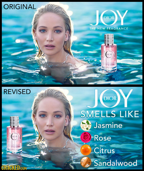 ORIGINAL JOY DIOR THE NEW FRAGRANCE DN REVISED JOOY DIOR SMELLS LIKE Jasmine DN Rose Citrus Sandalwood