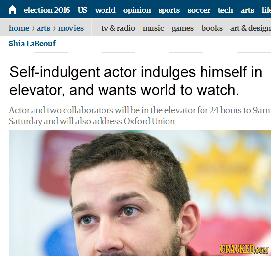 15 'Real' Headlines The Media's Too Afraid To Write (2/26)