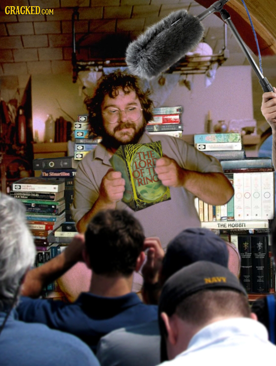 CRACKED COM THE HORI TI The Smarllllon OF RING O THE HOBBIT NAVY