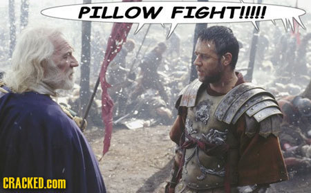 PILLOW FIGHT!!!!! CRACKED.COM 
