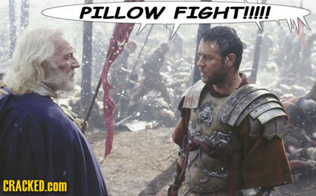 PILLOW FIGHT!!!!! CRACKED.COM