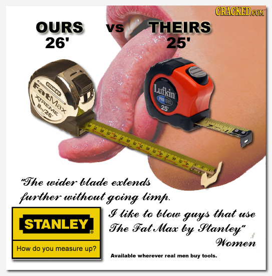 CRACKED COM OURS VS THEIRS 26' 25' OTASSLEEY Larfkin atMax XREME Bm/26 25 mThe wider blade eatends further without going limp. I like to blow guys tha