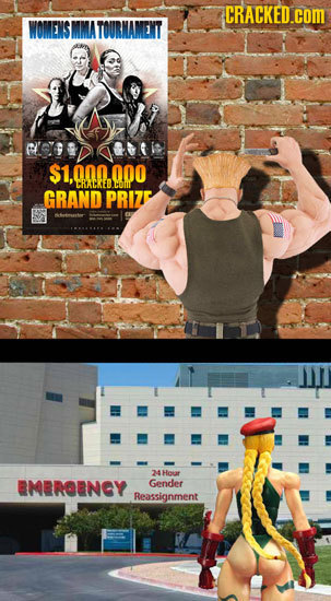 CRACKED.COM WOMEMS $1,000.000 MRXE CO GRAND PRIZT 24 Hoiat BMEREENCY Gender Reassignment