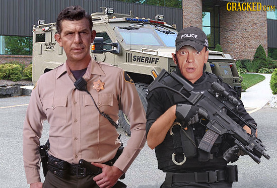 CRACKED CON POLICE AY CY ISHERIFF