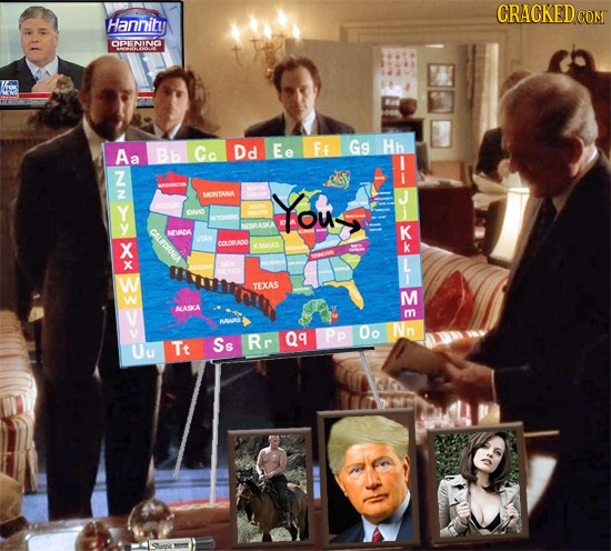 CRACKED CON Hannity OPENING Cc Dd Ee Ff Gg Hh Aa Bb Z 2 MONTANA You Y y CALIFORNIA K NCADA X 00ADOO KANTAN k TEXAS M NLACKA m PP 0o Nn Uu Tt Ss Rr 0q