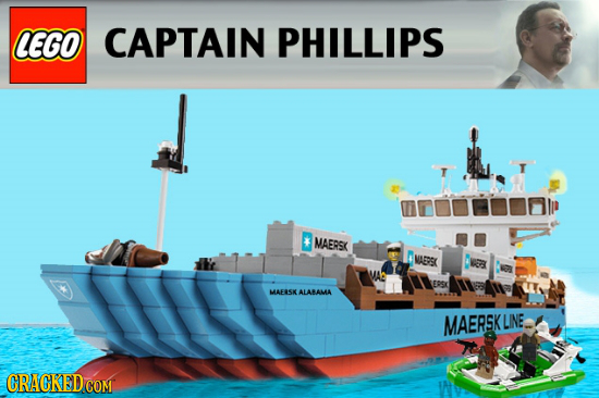 LEGO CAPTAIN PHILLIPS MAERSK WAERSKL epex MAFRSKALARAMA MAERSKLINE