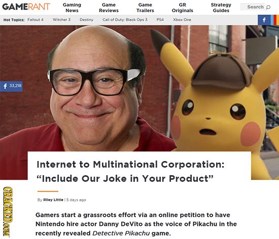 GAMERANT Gaming Game Game GR Strategy Search News Reviews Trallers Originals Guides Hot Toplcs: Fallout 4 Witeher 3 Destiny Call of Duty: Black Ops 3