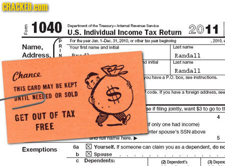 HRAHKFILHOL 1040 Department of tha Troaoury- Intemal Revenue Sorvice 2011 U.S. Individual Income Tax Return For D For the year Jan. 1-Doc. 1.2010. of