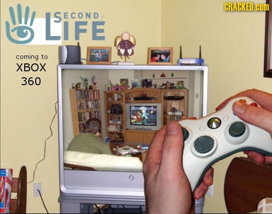 CRACKED.com LIFE SECOND coming to XBOX 360 