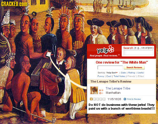 CRACKED.cOME yelp Search (e .g.. sm allpox) Rea peopve. Realreviews One reviewt for The White Man Sesrch Reviews Sort by: Yelp Sorty Date Rating Usc