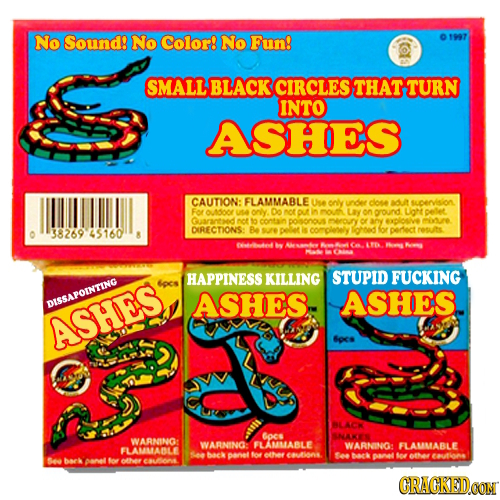 If Product Packaging Had To Tell The Terrifying Truth