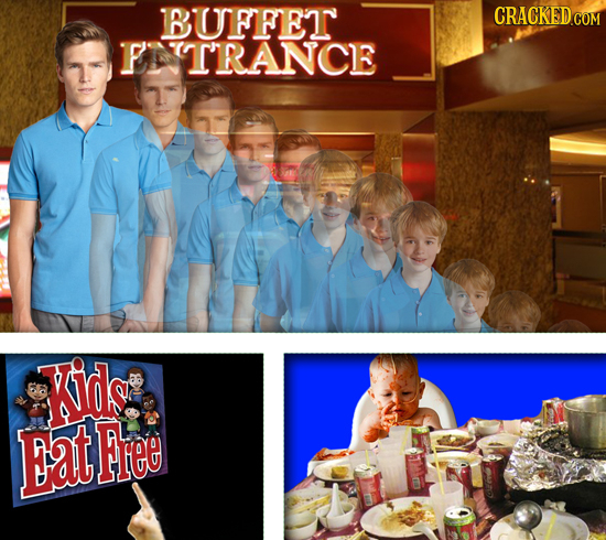 BUFFET CRACKED.COM EATRANCE ids Eat Free
