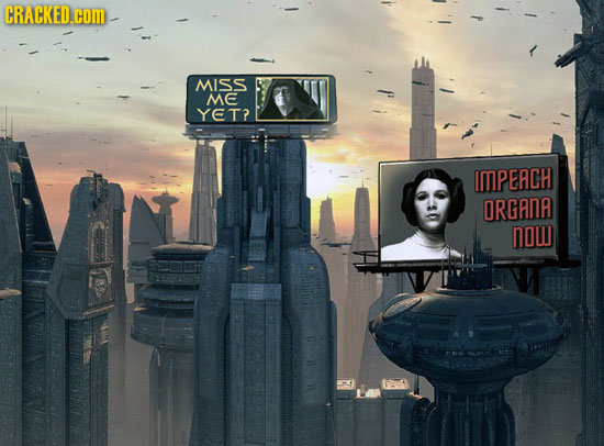 CRACKED.cOM MISS M YET? IMPEACH ORGANR now