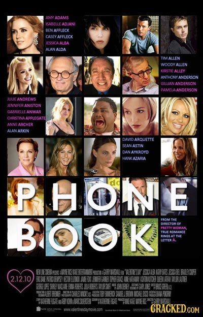 AMY ADAMS ICARELLE ADIANT BEN AFFLECK CASEYAFFLECX JESSICA ALBA ALAN ALDA TIM ALLEN WOOOY ALLEN KIRSTIE ALLEY ANTHONY ANDERSON GILLIAN ANDERSON PAMELA