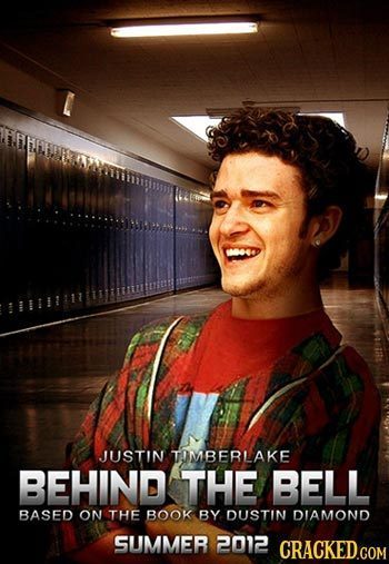 JUSTIN TOMBERLAKE BEHIND THE BELL BASED ON THE BOOK BY DUSTIN DIAMOND SUMMER 2012 CRACKED.COM