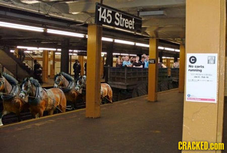 145 Street C No carts running CRACKED.COM