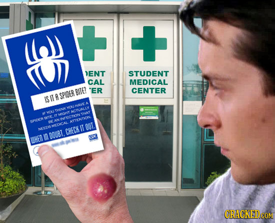 Le) VENT STUDENT CAL MEDICAL BITE? ER CENTER SPIDER ISIT TPENK YOU ACLALEY MCET TAT ATE. INEECTYON ce ANTENRCN OOICAL IT OUT. NLERE CHECK DOUBT LUHED