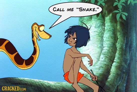 CALL ME SNAKE. CRACKED COM