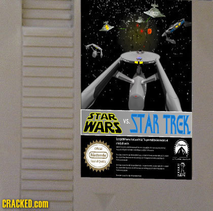 STAR WARS VS. STAR TRCK otri Neitend eut CRACKED.cOM