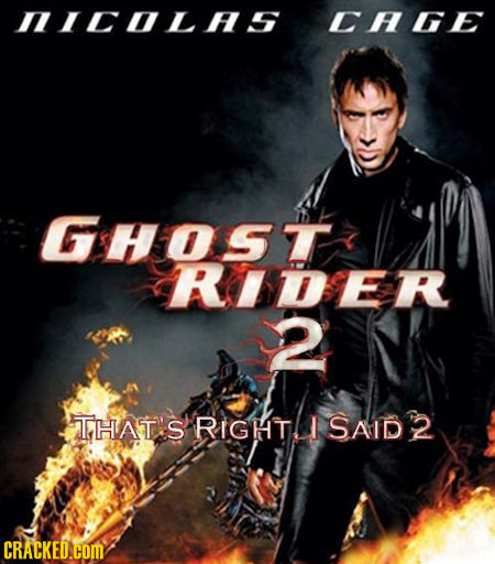 DICOLAS LAE GHOST RIDER 2 THAT'IS RIGHT 2 SAID 2 CRACKED.COM