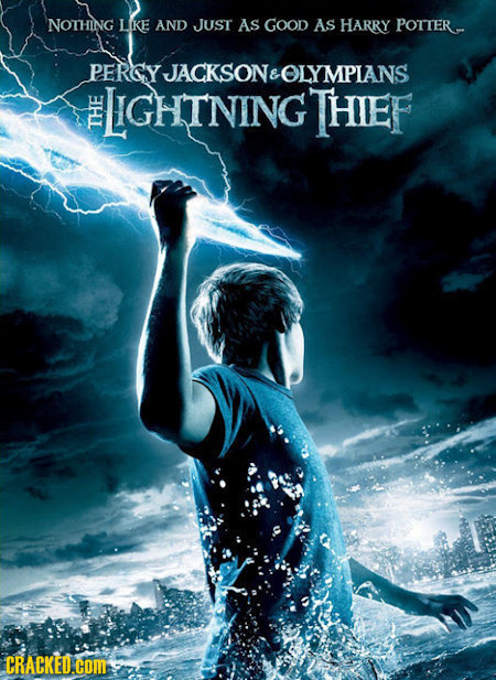 NOTHING LIKE AND JUST AS GOOD As HARRY POTTER PERGY JACKSONEOLYMPIANS LIGHTNING THIEF THE CRACKED.COM