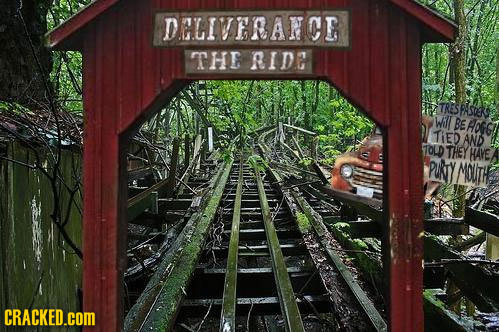 DELIVERANCE THE RIDE P TRES SPASEER Will BE AOGG TiED AND TOLD THEY HAVE PINT MOUTH CRACKED.cOM
