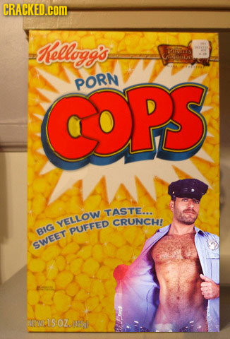 CRACKED.cOM Kelloggs PIFOTS CIGa CPS PORN TASTE... VYELLOW CRUNCH! BIG PUFFED SWEET 2MW01S 0Z. 052