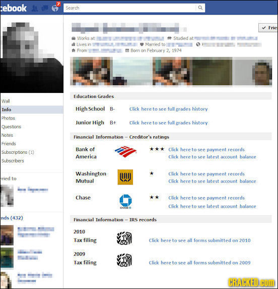 :ebook Search Frie Works at a Studied at f Lives irt Married to From Borrt ors February 2, 1974 Education Grades Wall Info High school B- click here t