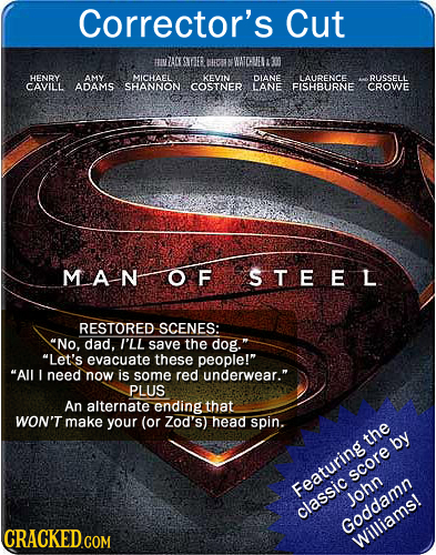 Corrector's Cut Y TAC SAYIEB BIRIN WATOEN 300 HENRY AMY MICHAELL KEVIN DIANE AURENCE RUSSELL CAVILL ADAMS SHANNON COSTNER LANE FISHBURNE CROWE MAN OF