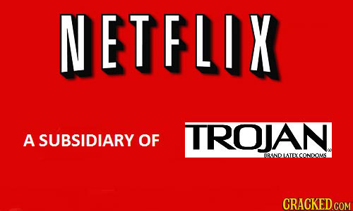 NETFLIX A SUBSIDIARY OF BRAND LATEX CONDOMS