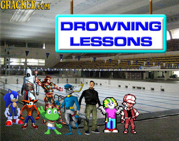 CRACKED CONT DROWNING LESSONS