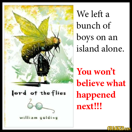 What 37 Famous Stories Would Be Titled by Modern Websites