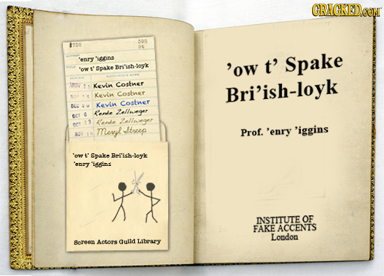 CRACKEDCON 303 1750 St 'enry 'Ggins t' Spake *ow t' Spake Bn'sh-loyk 'ow Kevin Costner Costner Bri'ish-loyk Kevin Kevin Costner mC U 6 Kende Zellweger