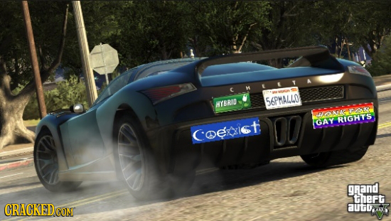 E H HYBRIN 56PMA4LO ONKOR GAY RIGHTS Coeist grand theFt auto