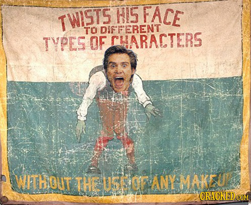 H5 FACE TWISTS TO DIFFERENT TYPES OF CHARACTERS WITHOUT THE Uas ANY MAKEU CRACKEDC