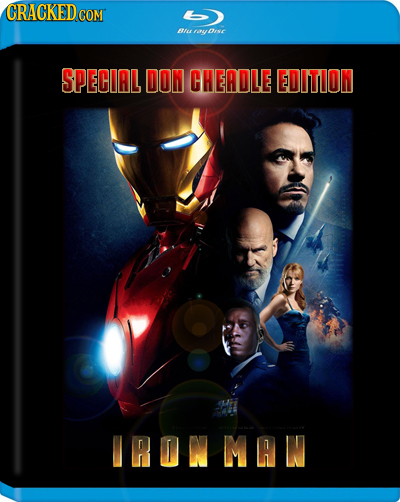 CRACKED COM ater ay rc SPECIAL DON CHEADLE EDITION IRONMAN