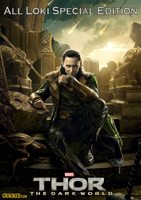 ALL LOKI SPECIAL EDITION MARVEL THOR THEDARKWORLD