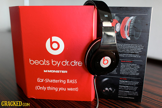 6 beats by dr. dre MONSTER Ear-Shattering BASS (Only thing you want) CRACKED.COM