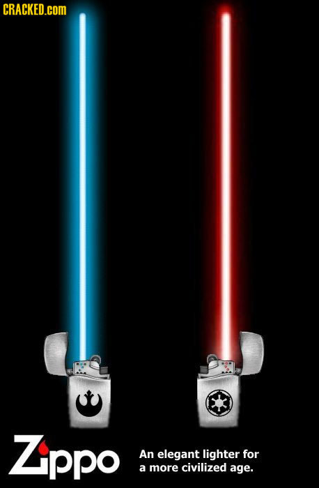 CRACKED.COM Zppo An elegant lighter for a more civilized age.