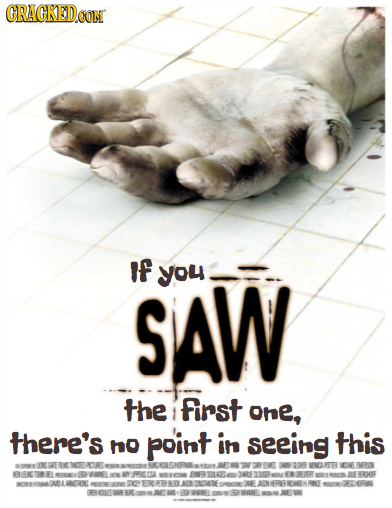 If Horror Movie Posters Were Forced To Be Honest