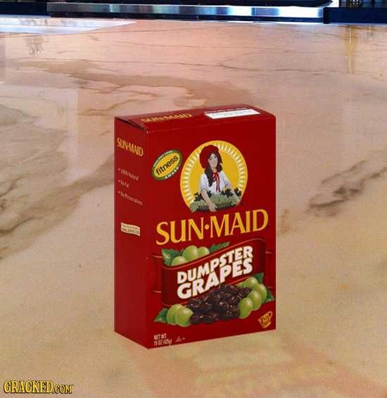 SUIMMAD fitness + *Who0n SUN.MAID GRAPES NET WT sAy CRACKEDCOMT