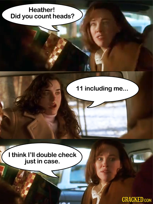 Heather! Did you count heads? 11 including me... I think I'll double check just in case.