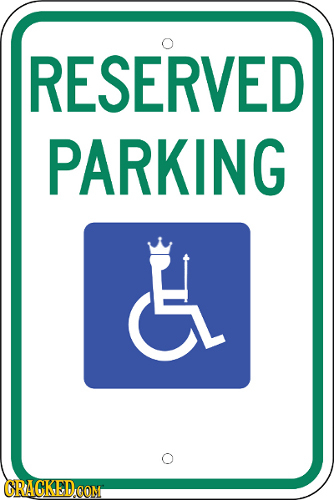 ESERVED PARKING d CRAGKEDOON