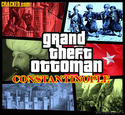 CRACKED.C COMY gRand theFt outoman CONSTANTINOPLE 