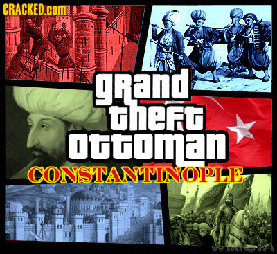 CRACKED.C COMY gRand theFt outoman CONSTANTINOPLE