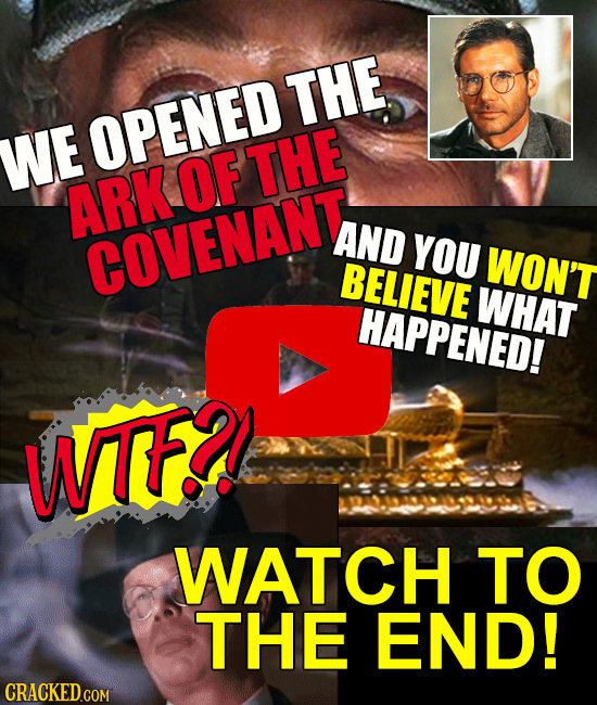 THE WE OPENED OF THE ARK AND COVENANT YOU WON'T BELIEVE WHAT HAPPENED! WTFD WATCH TO THE END!