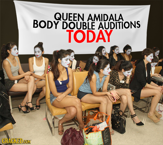 QUEEN AMIDALA BODY DOUBLE AUDITIONS TODAY CRACKEDCONM