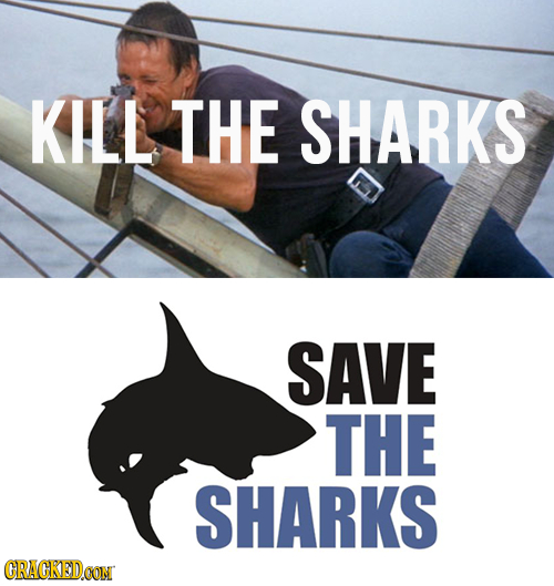 KILL THE SHARKS SAVE THE SHARKS CRACKEDCON 
