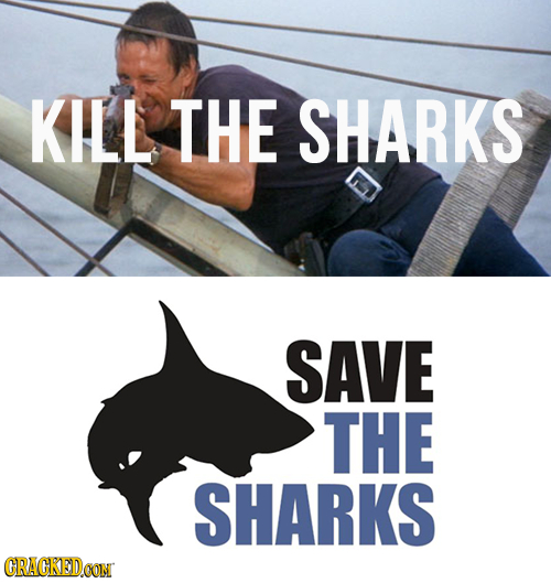 KILL THE SHARKS SAVE THE SHARKS CRACKEDCON
